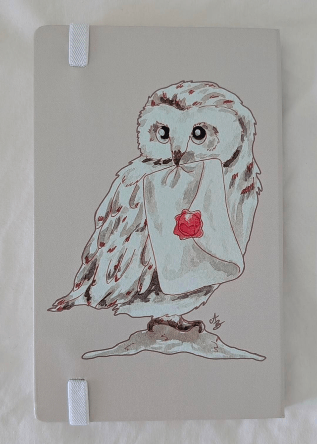 Carnet en cuir Harry Potter
