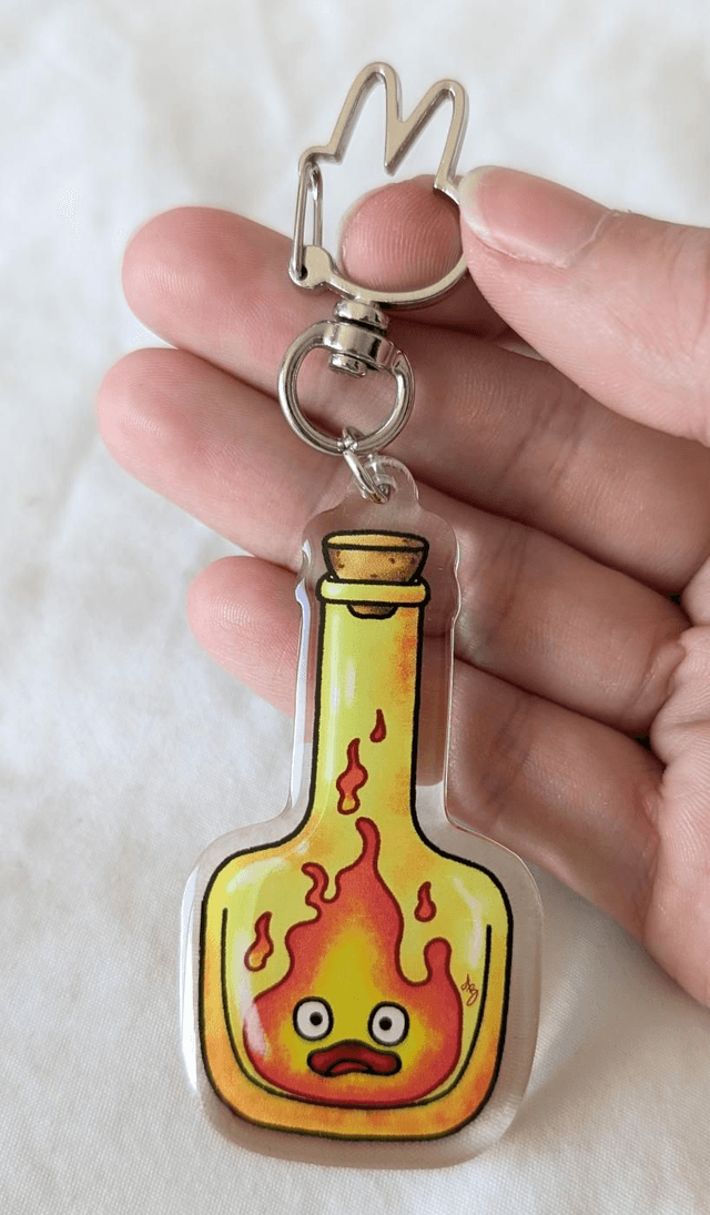 Porte-clé Calcifer 